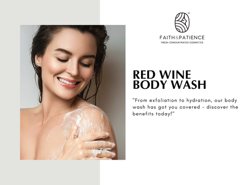 Benefits of Red Wine Body Wash