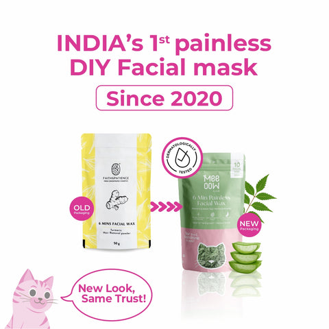 4-in-1 Aloevera & Neem Facial Hair Removal Powder Mask