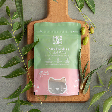 4-in-1 Aloevera & Neem Facial Hair Removal Powder Mask
