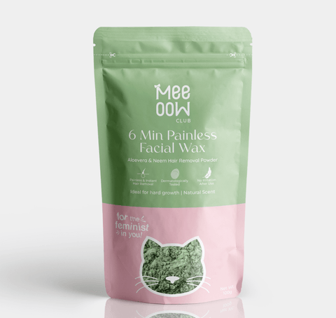 4-in-1 Aloevera & Neem Facial Hair Removal Powder Mask