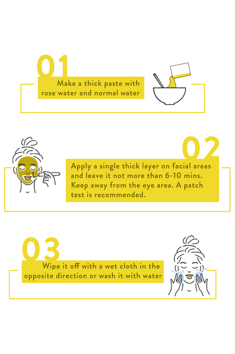 Turmeric Facial Wax - 6 Min Facial Wax combo of 2
