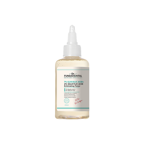 7% Glycolic Acid +2% Salicylic Acid Exfoliating Toner
