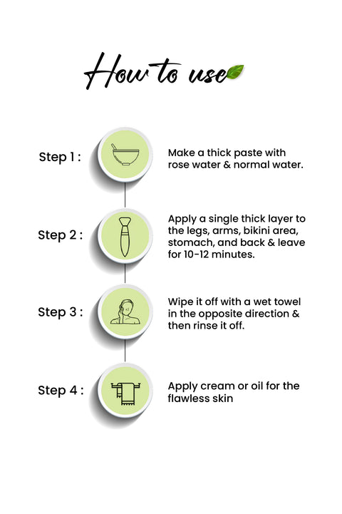 Camel Milk Hair Removal - 10 Min Herbal Wax