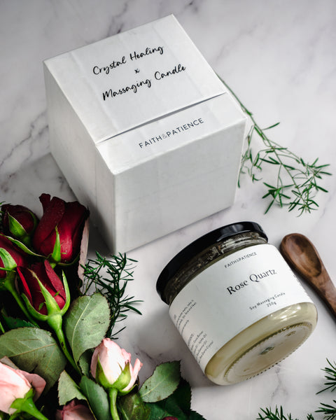 Rose Quartz Massaging Candle