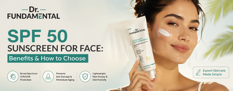 SPF 50 Sunscreen for Face: Benefits & How to Choose