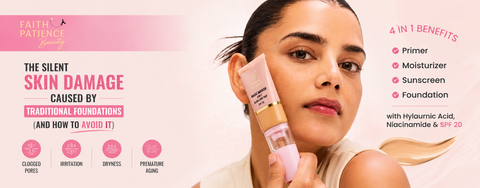 The Silent Skin Damage Caused by Traditional Foundations (And How to Avoid It)