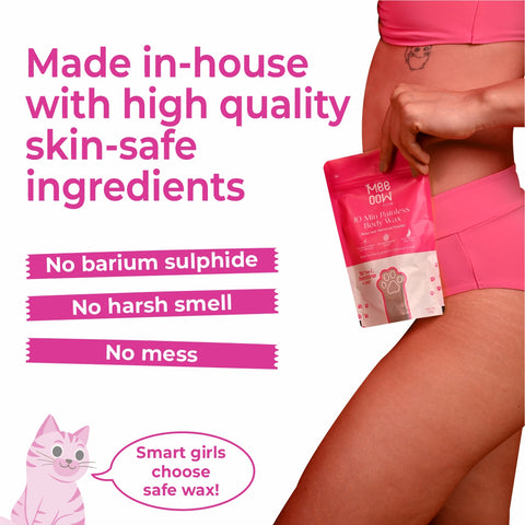 4-in-1 Rose Body Hair Removal Powder Mask