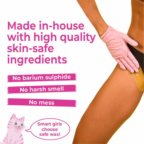 4-in-1 Turmeric Bikini Hair Removal Powder Mask