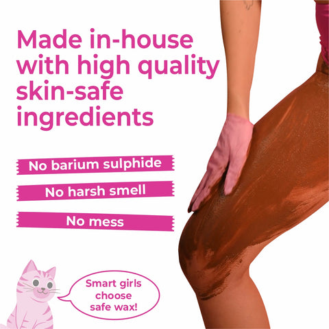 4-in-1 Chocolate Bikini Hair Removal Powder Mask