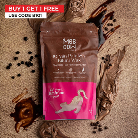 4-in-1 Chocolate Bikini Hair Removal Powder Mask