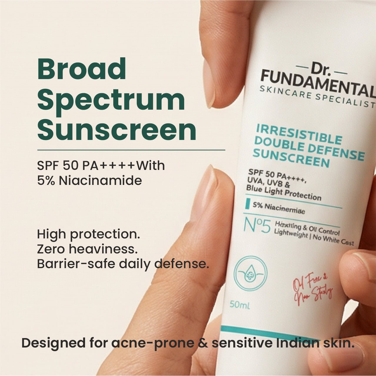N0.5 Irresistible Double Defence Sunscreen