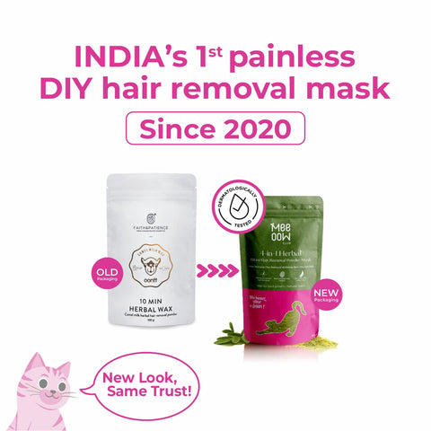 4-in-1 Herbal Bikini Hair Removal Powder Mask