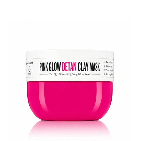 Pink Glow Detan Clay Mask