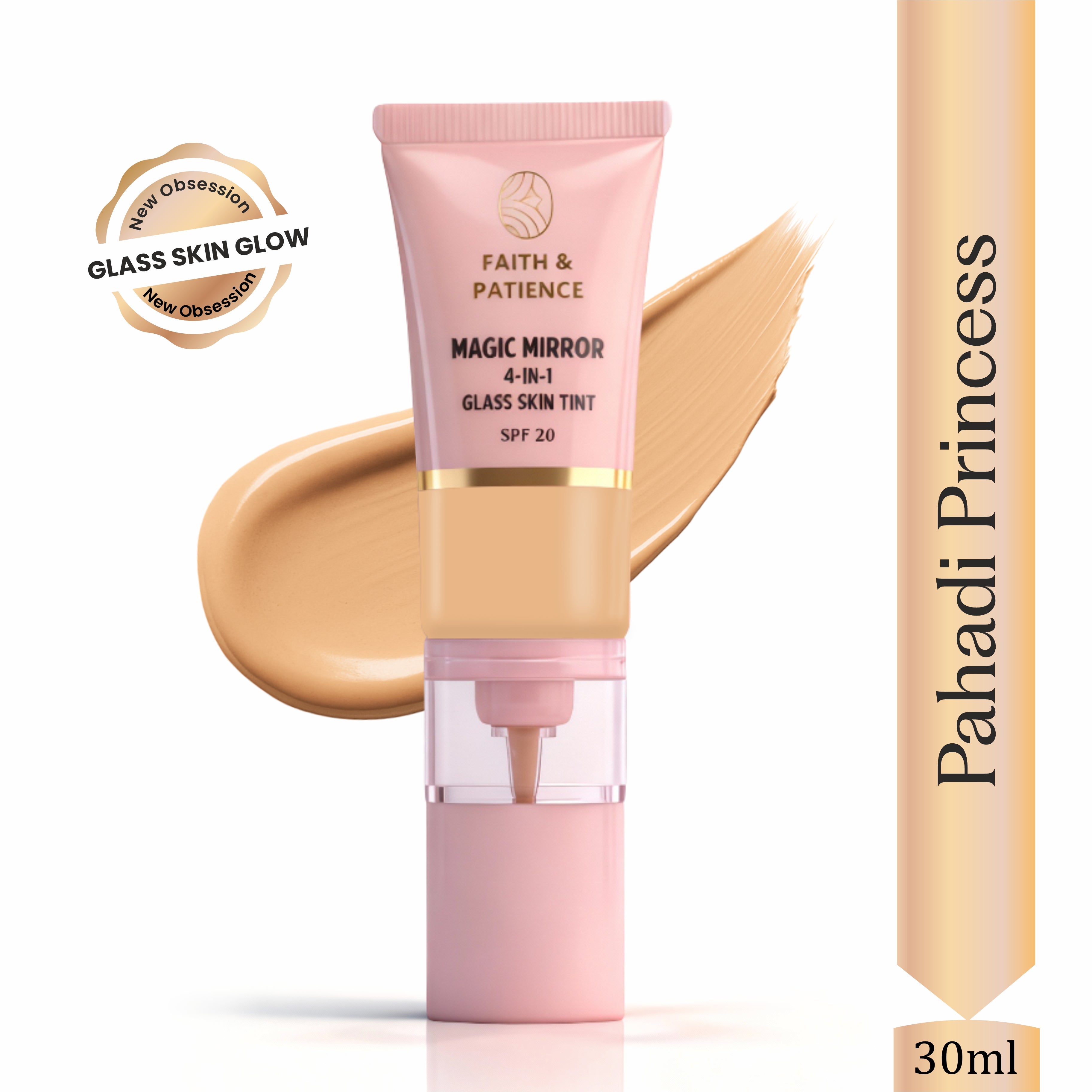 Magic Mirror Skin Tint for Oily Skin, Dry Skin & Combination Skin | Lightweight, Waterproof Skin Tint for Everyday Use
