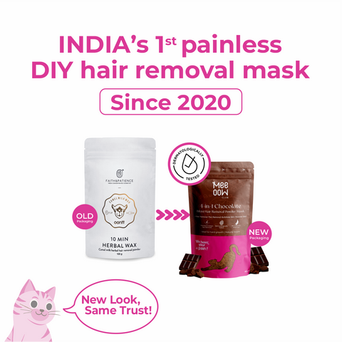 4-in-1 Chocolate Bikini Hair Removal Powder Mask