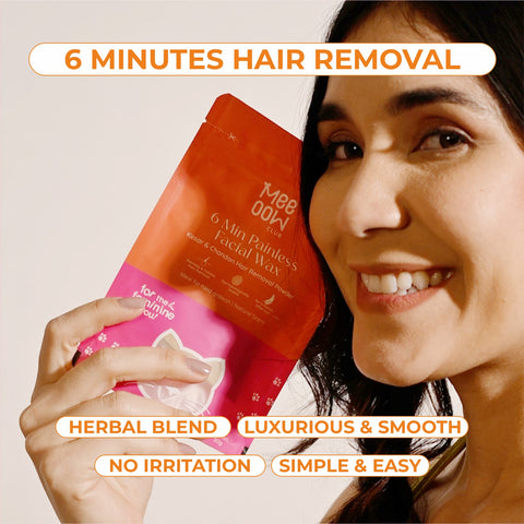 Kesar & Chandan Facial Hair Removal Powder Wax