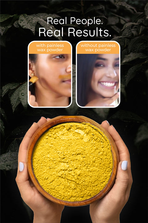 6 Min Facial Wax - Herbal Hair Removal Powder