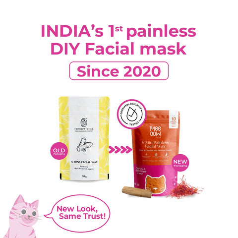 4-in-1 Kesar & Chandan Facial Hair Removal Powder Mask