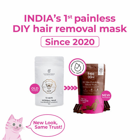 4-in-1 Chocolate Bikini Hair Removal Powder Mask