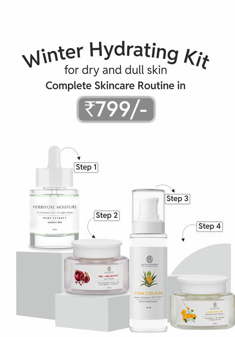 2% Hylauranic Acid + Ceramide + Peptide 4 Step Hydrating Kit