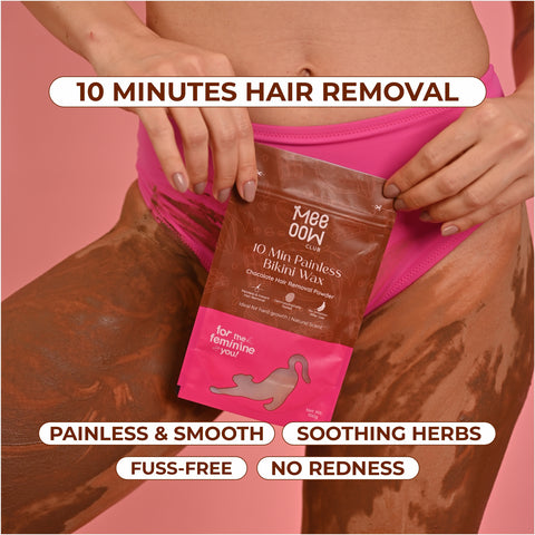 Chocolate Bikini Hair Removal Powder Wax