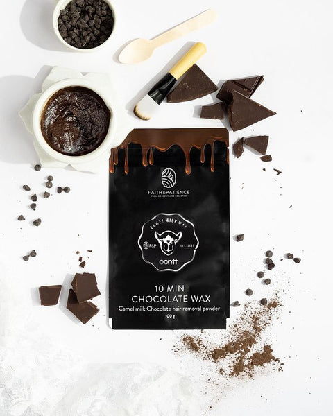 Chocolate Hair Removal Powder - 10 Min Full Body Wax - 100g