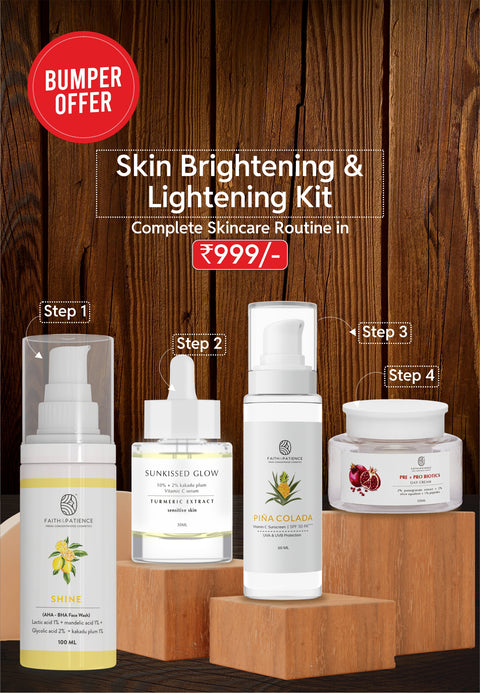 Skin Brightening And Lightening Kit