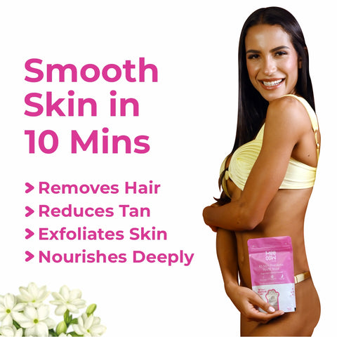 4-in-1 Mogra Body Hair Removal Powder Mask