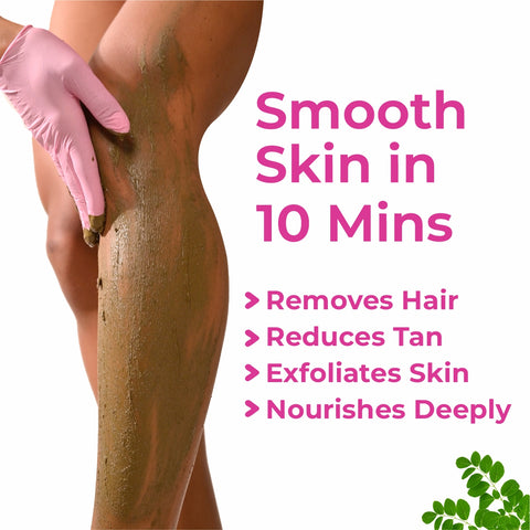 4-in-1 Herbal Bikini Hair Removal Powder Mask