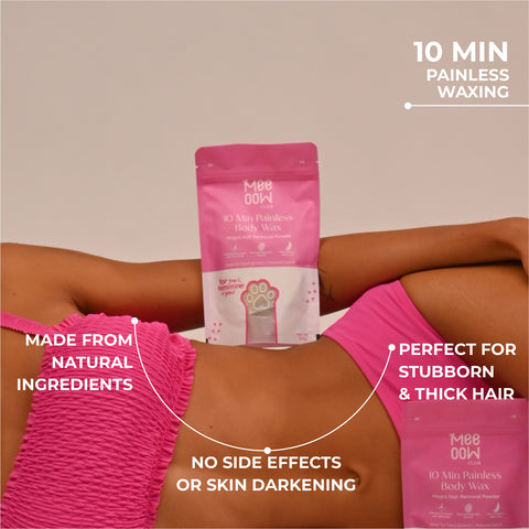 Mogra Body Hair Removal Powder Wax