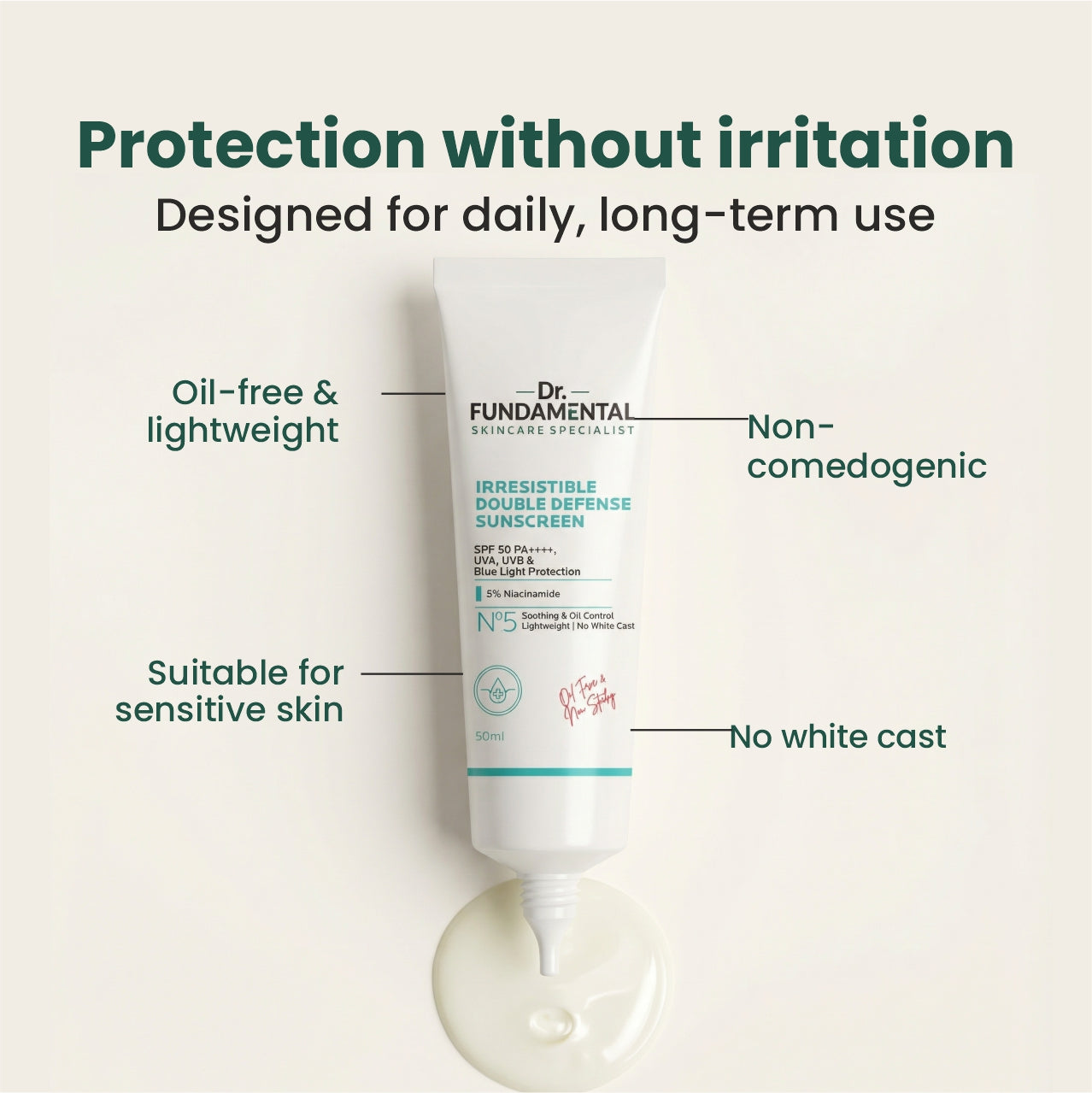 N0.5 Irresistible Double Defence Sunscreen