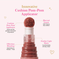 Pout & Blush Blurring Wand -  Combo of 3 - Main Character Mood Kit