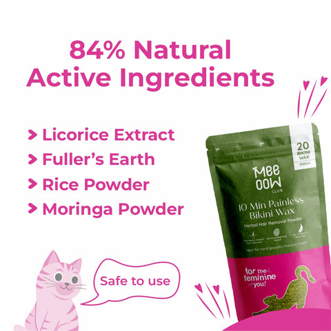 4-in-1 Herbal Bikini Hair Removal Powder Mask