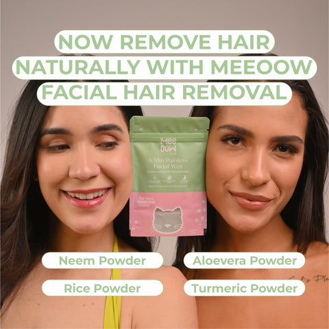 Aloevera & Neem Facial Hair Removal Powder Wax