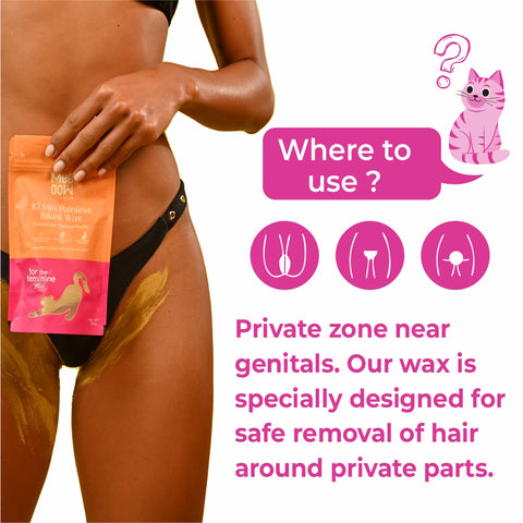 4-in-1 Turmeric Bikini Hair Removal Powder Mask