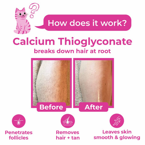 4-in-1 Rose Body Hair Removal Powder Mask