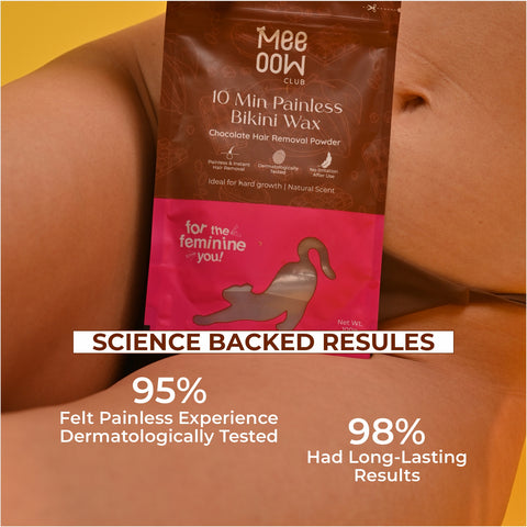 Chocolate Bikini Hair Removal Powder Wax
