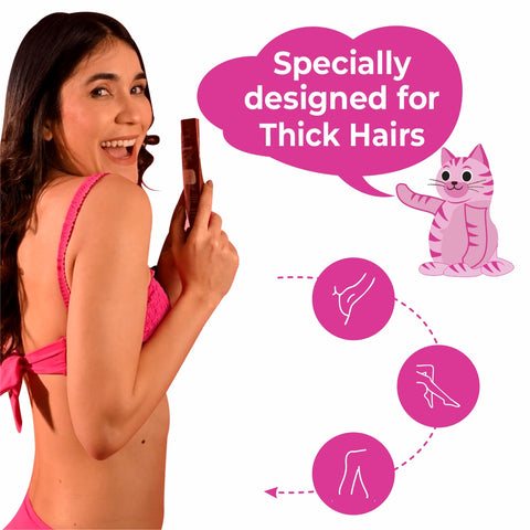 4-in-1 Rose Body Hair Removal Powder Mask
