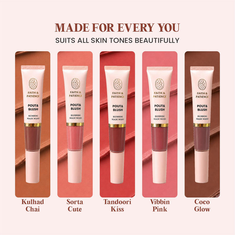 Pout & Blush Blurring Wand - Kulhadh Chai