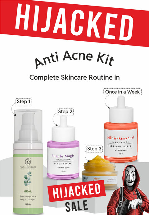 10% Niaciamide - 4 Step Anti Acne & Dark Spot Reduction Kit