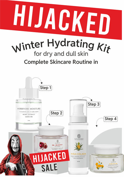 2% Hylauranic Acid + Ceramide + Peptide 4 Step Hydrating Kit