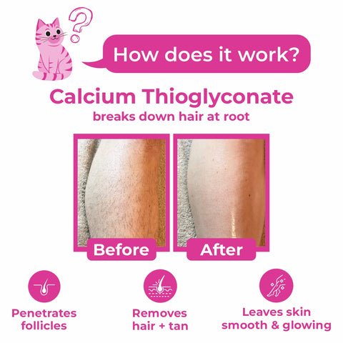 4-in-1 Chocolate Bikini Hair Removal Powder Mask