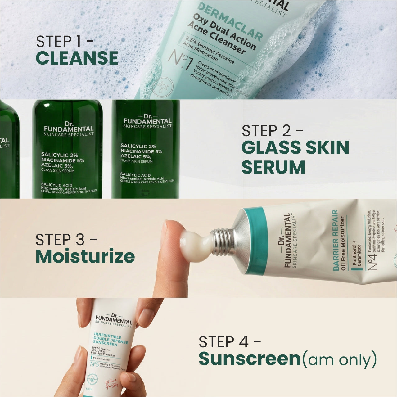 N0.1 Dermaclar Oxy Acne Cleanser