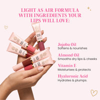 Pout & Blush Blurring Wand -  Combo of 3 - Main Character Mood Kit