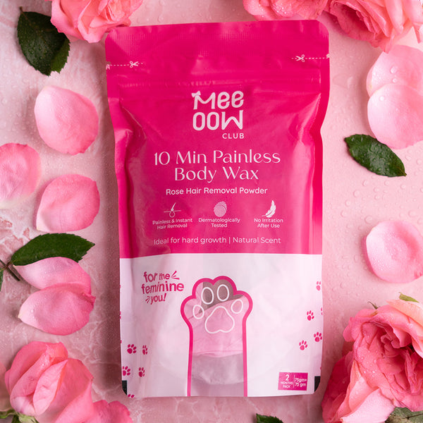 4-in-1 Rose Body Hair Removal Mask