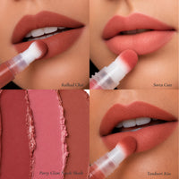 Pout & Blush Nude Lip & Cheek Blurring Wand – Combo of 3 - Glam Nude Trio