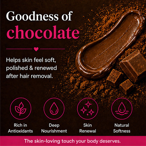 4-in-1 Chocolate Bikini Hair Removal Wax Powder Mask