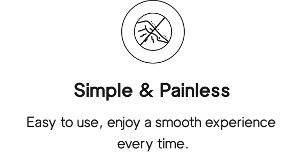Simple and painless