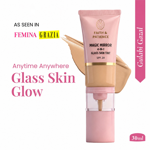 Magic Mirror Glow Serum Tint 4 in 1 (Benefits) - 002 Gulabi Gazal (Fair)