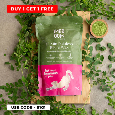 4-in-1 Herbal Bikini Hair Removal Powder Mask